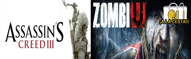 Oferta 2x1 para Wii U: Assassin's Creed III y ZombiU por 54,73€
