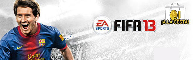 Oferta FIFA 13 en español para PS3 por 31,45€. Versión Xbox 360 44.60€
