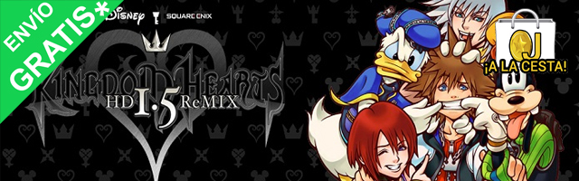 Oferta Kingdom Hearts HD 1.5 Remix para PS3 por 32,20€