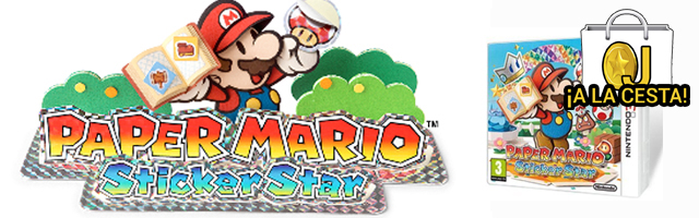 Paper Mario Sticker Star para Nintendo 3DS a 36,95€