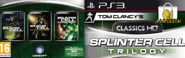 Oferta Splinter Cell Trilogy HD para PS3 por 14,56€