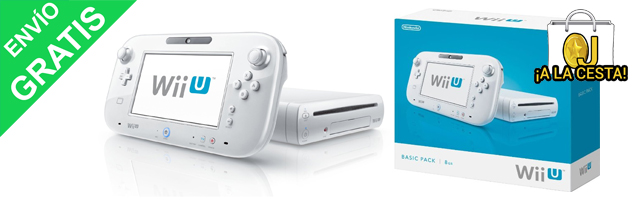 Oferta Wii U Basic Pack 8GB por 178€