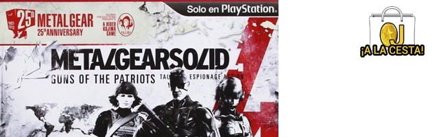 Oferta Metal Gear Solid 4 para PS3 por 15,33€