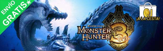 Oferta Monster Hunter 3 Ultimate para Wii U por 45,98€ y para Nintendo 3DS por 35,77€