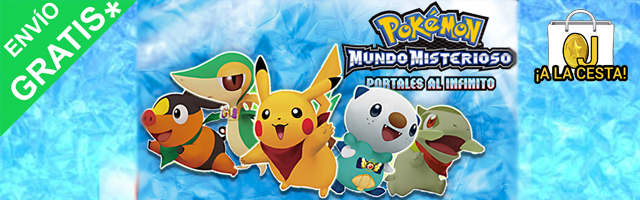 Oferta Pokemon Mundo misterioso "Portales al Infinito" para Nintendo 3DS por 33,20€