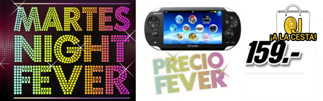 Oferta PS Vita WIFI por 159€