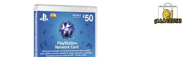 50€ para comprar en PS Network de PS3, PS Vita y PSP por 45€