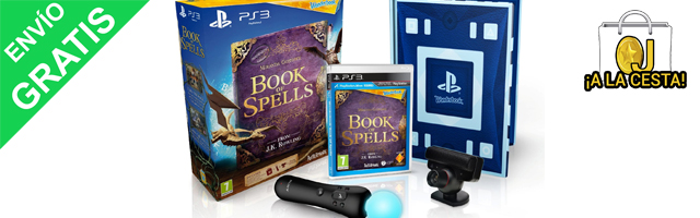 Oferta Wonderbook: Libro de Hechizos + Move + Eye Camera por 29,85€