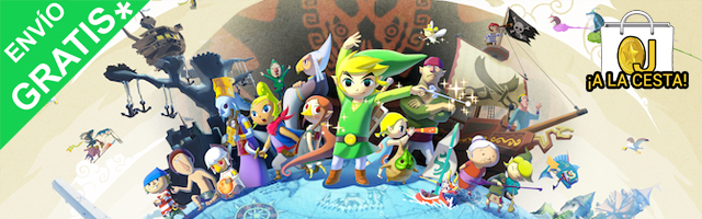 Oferta The Legend of Zelda: Wind Waker HD para WiiU por 36,59€