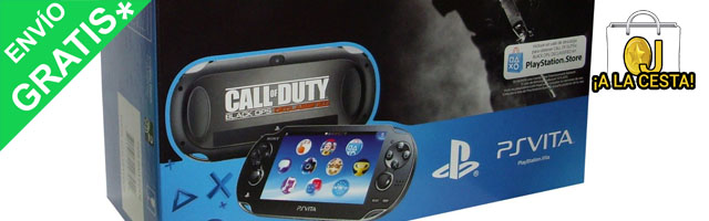Oferta PS Vita - Consola Wifi + MC 4GB + COD Black Ops Declassified por 169,27€