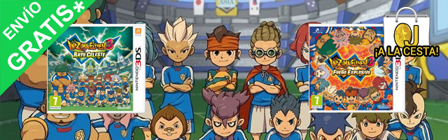 Oferta Inazuma Eleven: Rayo Celeste y Fuego Explosivo para Nintendo 3DS por 27,49€