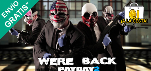 Payday 2 para PS3 por 25,60€ ¡Atracar un banco nunca había sido tan divertido!