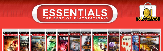 Oferta Essentials/Platinum para PS3 por 14,20€
