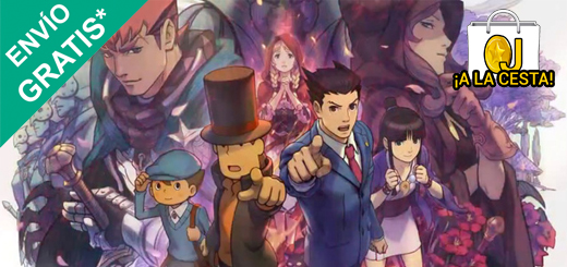 Profesor Layton VS Phoenix Wright por 25,59€
