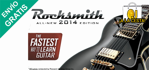 Rocksmith 2014 con cable para tu guitarra por 46,25€