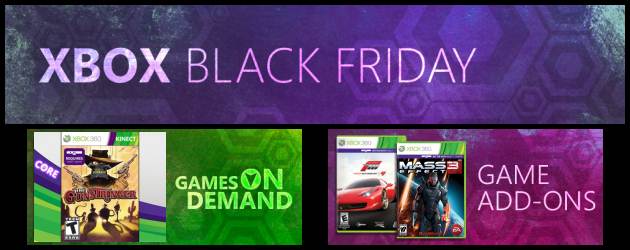 Black Friday en Xbox Live