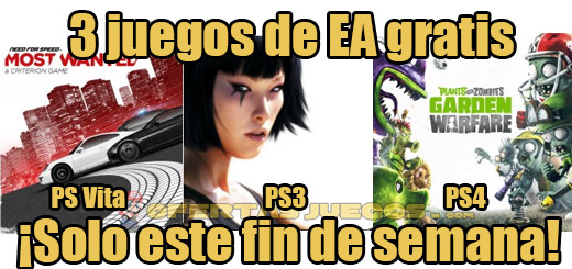 Electronic Arts nos regala Need for Speed Most Wanted, Mirror's Edge y Plants VS Zombies Garden Warfare