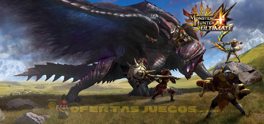 Monster Hunter 4 Ultimate al mejor precio ¡Oferta limitada a 30,93€!