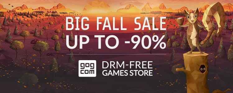 Ofertas de otoño en GOG.com
