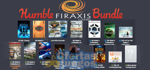 Humble Bundle de Firaxis (XCOM, Civilization...) desde 0,90€