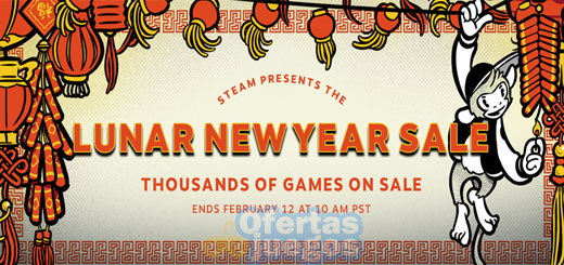 Ofertas de Steam por el año nuevo chino