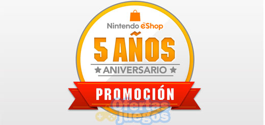 Ofertas por el 5º Aniversario de la eShop ¡Del 9 al 23 de junio!