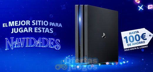 Ofertas de Navidad en PS4 Pro ¡Packs por solo 349€ y juegos rebajados!