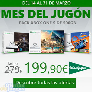 Mes del Jugón ¡Ofertazas en consolas y accesorios Xbox!