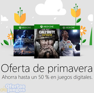 Ofertas de Primavera en Xbox