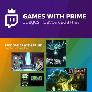 Games with Prime ¡Juegos de mayo ya disponibles!